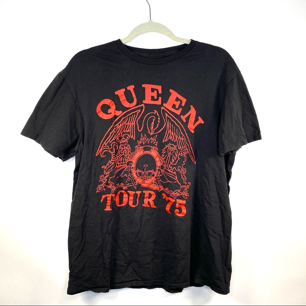 Men’s Queen Black Tour 75 T-shirt